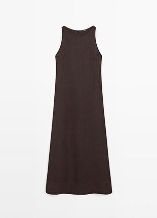 Сукня massimo dutti 100% льон 8