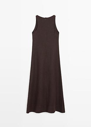 Сукня massimo dutti 100% льон 7