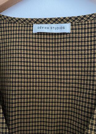 Блуза в клітинку devier studios 3