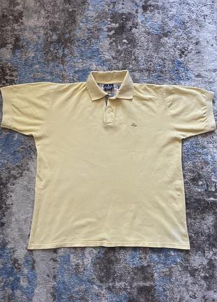 Вінтажне поло burberry london (розмір xl) / оригінал