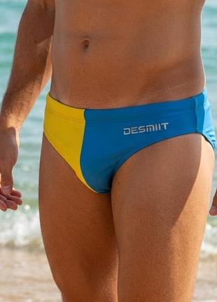 Відмінні чоловічі плавки desmiit bi thin training speedo, ідеально підходять для пляжу та басейну