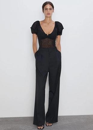 Чорний боді zara s
