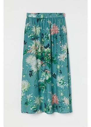 Легка спідниця юбка з розрізами по боках h&m