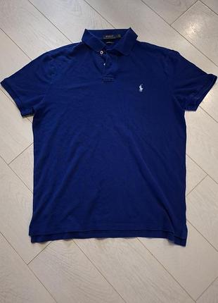 Футболка поло polo ralph lauren чоловіча базова футболка поло l ральф лоурен