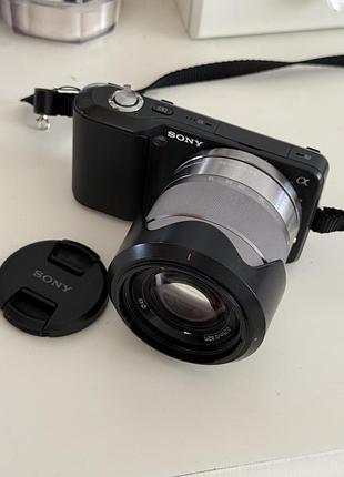 Бездзеркальний фотоапарат sony alpha nex-3 з об'єктивом 18-55 oss
