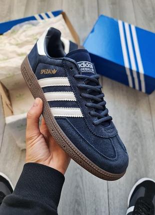 Мужские кроссовки adidas spezial handball blue