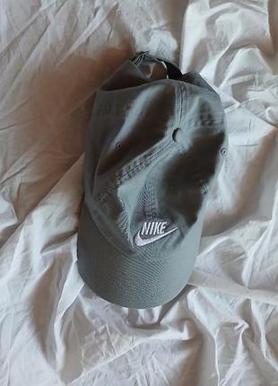 Оригінальна кепка nike  (сіра) / бейсболка найк