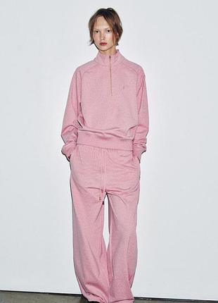 Костюм свитшот + штаны zara