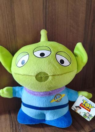 Оригинальная мягкая игрушка инопланетян toy story disney 30 см (новая, эксклюзив, коллекционная)