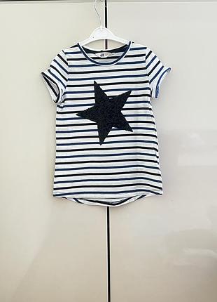 Футболка h&m 128-134 розміру