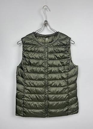 Uniqlo жіноча жилетка мікро пух