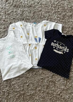 Набір речей для дівчинки h&m 122-128 розміру