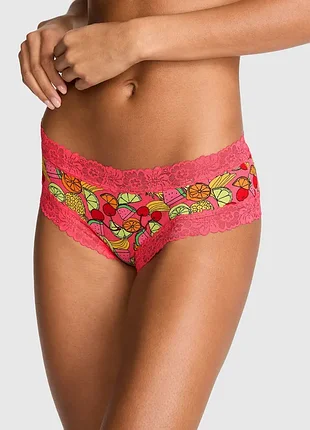 Хлопковые трусики в рубчик victoria’s secret оригинал трусы сикрет в рубчик