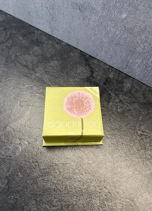 Benefit dandelion mini 2.5 г 💗 оригінальні рум’яна baby pink brightening blush | нові | sephora | advent calendar мініатюра рожеві румʼяна