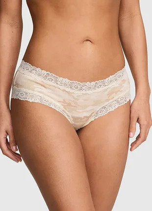 Хлопковые трусики в рубчик victoria’s secret оригинал трусы сикрет в рубчик