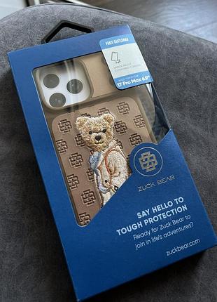 Чохол zuck bear paris gentleman 17 pro max оригінал