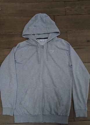 Zip hoodie gym shark худі хіп худі
