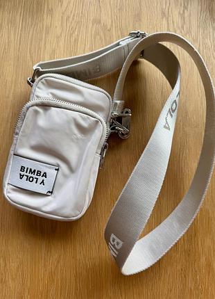 Жіноча біла сумка bimba y lola (оригінал)