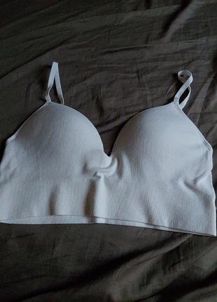 Топ женский белый, xl, primark cares, с чашечками