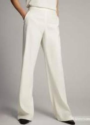 Брюки женские белые massimo dutti