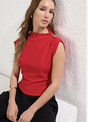 Щільний топ zara