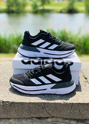 🔥 чоловічі кросівки adidas adizero 2.0 чорні | топова модель | комфорт та стиль 40-46 мужские чорно-белые кроссовки новинки
