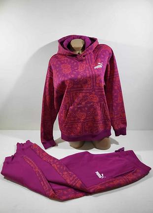 Теплый женский костюм puma оригинал.