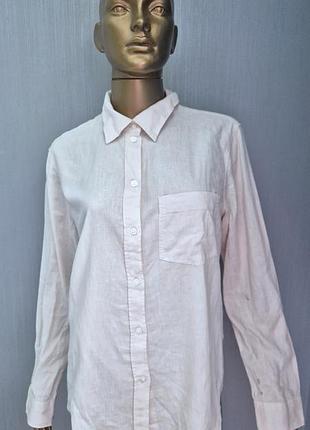 Лляна сорочка h&m