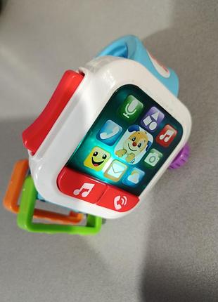 Часы, умный щенок, развививающая, интерактивная, игрушка, fisher price
