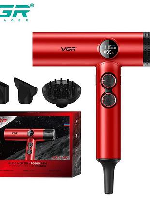 Фен профессиональный vgr v-401 red