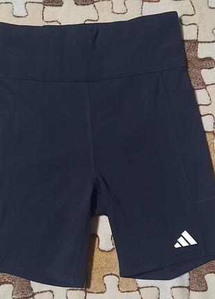 Новые оригинальные беговые велосипедки шорты adidas own the run s 6" черные (is9919)