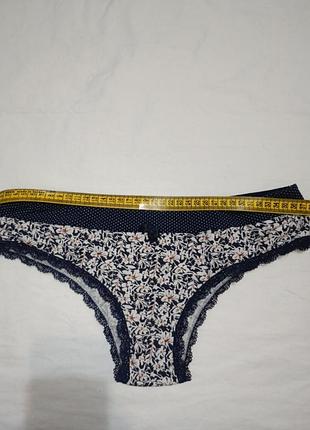 Хлопковые трусики-бразилиана jasmine (размер m/l)