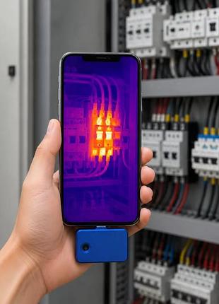Тепловізор для android смартфона, відео зі звуком, картинка в картинці, інфрачервона тепловізійна камера, usb type-c