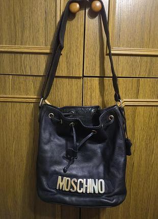 Сумка-відро. moschino. vintage