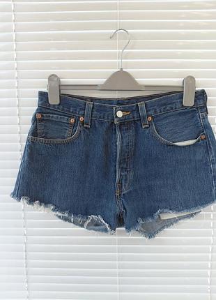 Джинсовые шорты levis