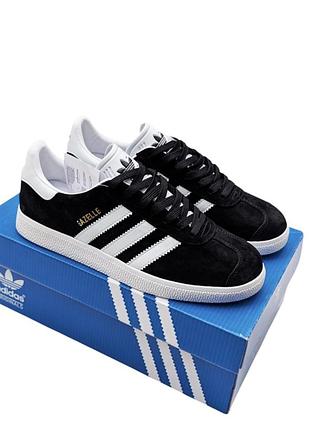 Чоловічі кросівки adidas gazelle чорні