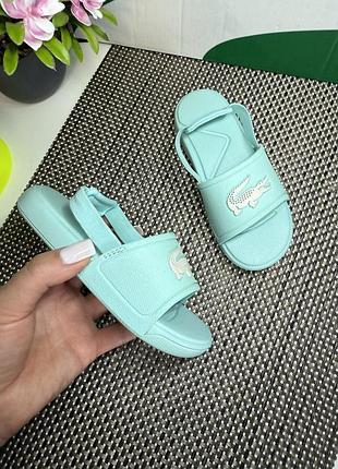 Оригинальные шлепанцы lacoste