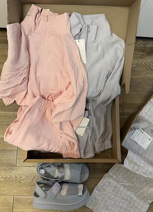 Zara костюм блакитний s