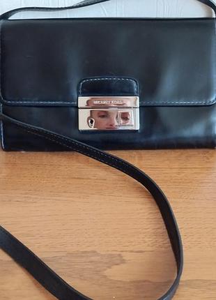 Michael kors сумка клатч шкіряна