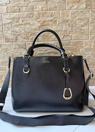 Фірмова шкіряна сумка lauren ralph lauren