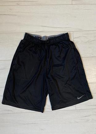 Nike dri-fit чоловічі шорти найк чорні подовжені баскетбольні тренувальні оригінал s з карманами легкі літні loose fit