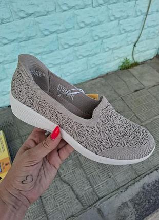 Туфли и лоферы skechers arya модель 159375 tpe