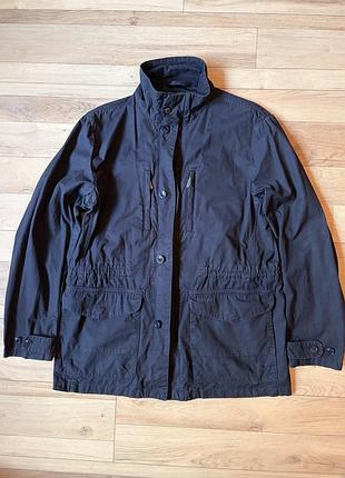 Чоловіча куртка вітровка barbour cumbrae casual jacket (north sea), розмір l