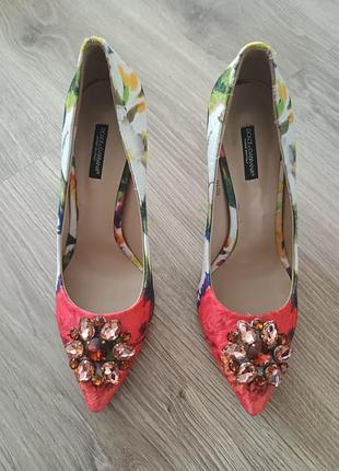 Женские туфли - лодочки dolce & gabbana