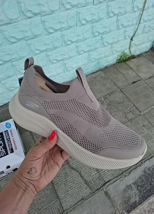 Слипоны и мокасины skechers bobs moda flex модель 118156 tpe