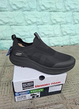 Слипоны и мокасины skechers bobs moda flex модель 118156 bbk