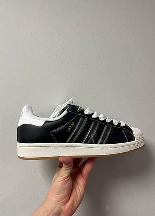 Adidas superstar x korn black white