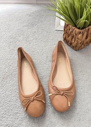 Нові шкіряні балетки aldo оригінал 37 розмір