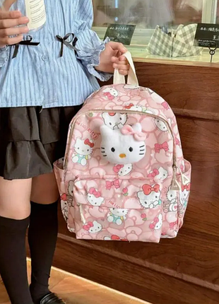Детский рюкзак hello kitty для начинающих