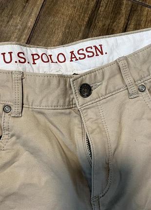 Штани підліток джинсові polo assn u.s. бежеві підліткові 13-14 y років